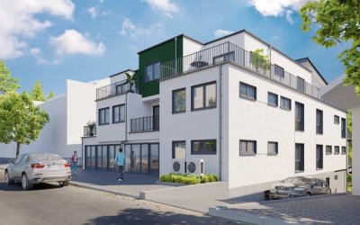 ERSTBEZUG � Harmonie von Natur & Luxus � 2-Zimmer-NEUBAU-Wohnung mit Balkon im Luxus-Domizil KA88