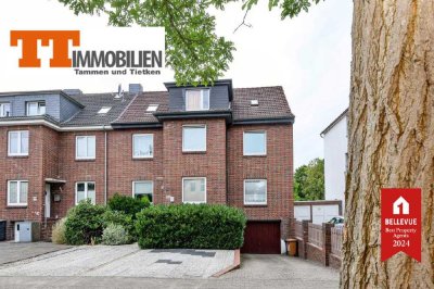 TT bietet an: Eigentumswohnung mit Garten, Garage und PKW-Stellplatz in Wilhelmshaven!