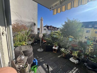 Sonnendurchflutete 3 ZI-Wohnung mit großer Terrasse