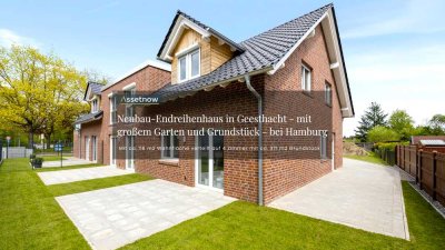 Neubau Endreihenhaus in Geesthacht - mit großem Garten und Grundstück - bei Hamburg