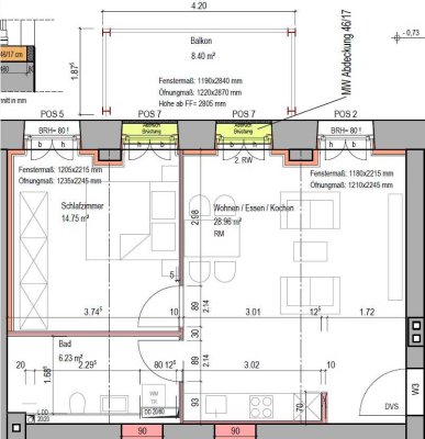 Kernsanierte Energieeffiziente Wohnung KFW 70 Standard