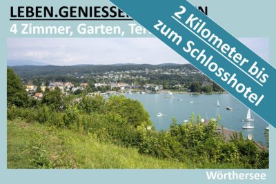 2 KILOMETER BIS ZUM SCHLOSSHOTEL VELDEN