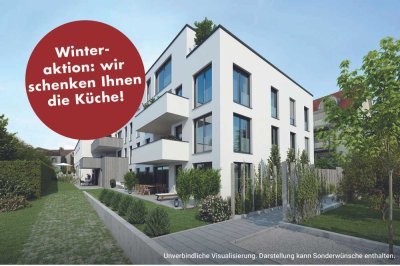 Jetzt mit Küche I 2,5 Zi.-Neubau-Wohnung I Ideal zur Vermietung I KfW-Förderung sichern