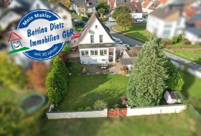 **VERKAUFT**DIETZ: Tolles Einfamilienhaus mit Garten, 2 Terrassen, Doppelgarage in Großostheim!