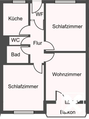 Vermietete 3 Zimmer-Anlegerwohnung (Top W11)