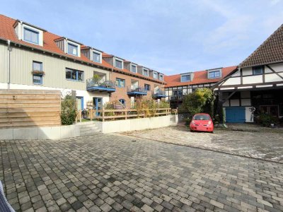 Moderne Neubau-Maisonette-Wohnung im historischen Look