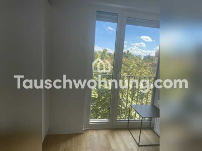 Tauschwohnung: Wunderschöne sonnige 2-Zimmer Wohnung nähe engl. Garten