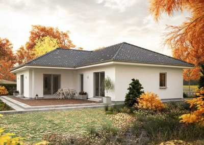 Lassen Sie die Seele baumeln! In Ihrem neuen Bungalow mit herrlichem Garten.