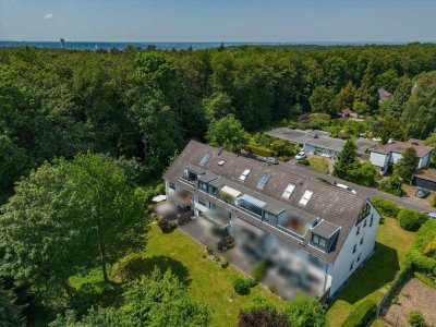 attraktive 4 Raum Maisonettewohnung mit Sonnenbalkon in ruhiger Waldrandlage