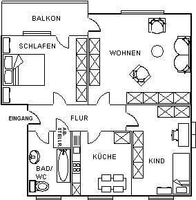 Schöne 3-Zimmer Wohnung