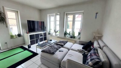 gemütliche Wohnung ohne Balkon