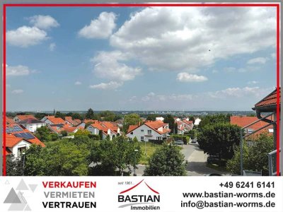 Raumhaft schön: Vermietete Dachgeschoss-Maisonette-Terrassen-Wohnung in Worms-Herrnsheim!