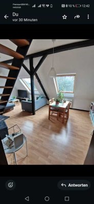 Loftartige, helle Wohnung