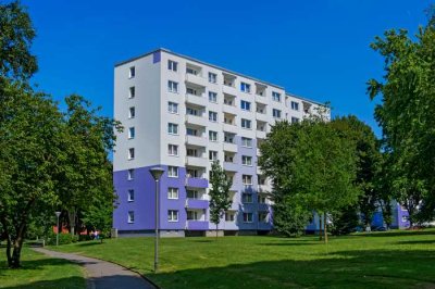 Hoch hinaus, Wohnen in der 6 Etage mit Aufzug