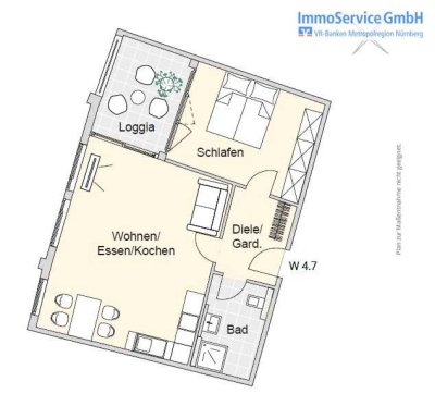 Ansprechende Wohnanlage im Nürnberg Nord: 60 stilvolle Neubau-ETW und 10 Büroeinheiten in Stadtlage!