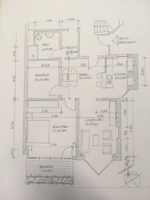 Sonnige 2,5-Zimmerwohnung am Jungfernkopf in Kassel