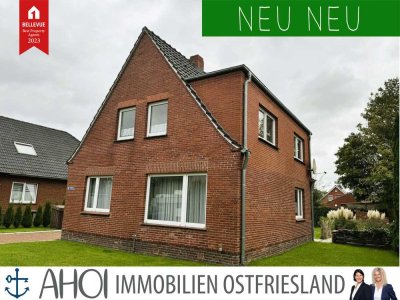 Ihr küstennahes Zuhause!
Gemütliches Einfamilienhaus mit Carport und pflegeleichtem Garten