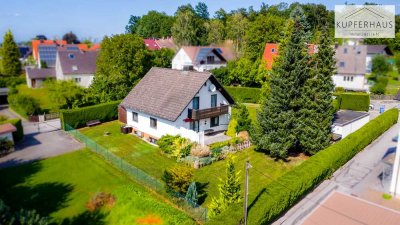 Jetzt besichtigen: Einfamilienhaus auf großem Grundstück, in 25 Min. mit dem Zug nach MUC oder AUG