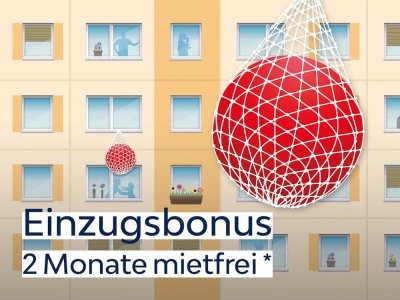 ZWEI ZIMMER jetzt mit EINZUGSBONUS