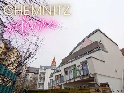 ++ moderne, ruhige 2-Raum Wohnung mit Balkon im Hinterhaus ++