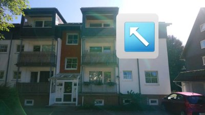 Schöne 2-Zimmer-Wohnung mit Balkon und EBK in Clausthal-Zellerfeld