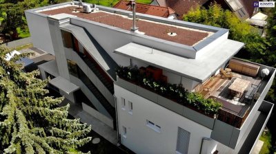 Exklusives Penthouse mit Luxusküche, Traumterrasse und 3 verschließbaren Carports in 8010 Graz - absolute Ruhelage!