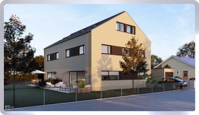 Luxus-DHH-Villa mit 250m² WNFl.! Keine versteckten Kosten!