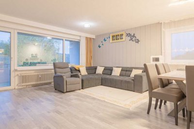 4-Zimmer-Wohnung mit Traumblick vom großem Balkon - familienfreundlich, zentral, ruhig