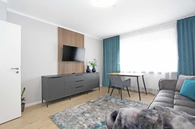 Modern möblierte 2-Zimmer Wohnung mit Balkon in Sendling-Westpark