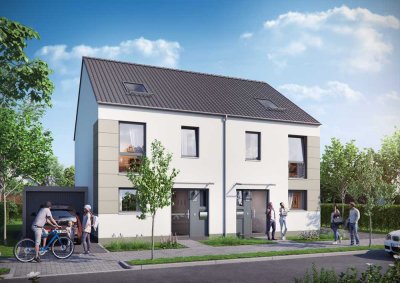 Doppelhaus 129m² Wohnfläche 5 Zimmer Haus mit Südausrichtung