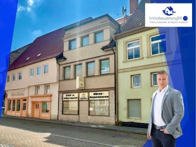 Einzigartiges Wohn- und Geschäftshaus im Herzen der Rolandstadt Calbe (Saale)
