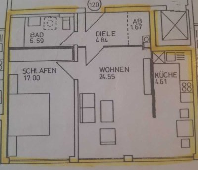 Geschmackvolle, modernisierte 2,5-Zimmer-Wohnung in Neusäß