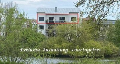 Großzügige Endetage mit tollem Blick auf den Mühlenteich