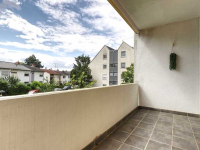 Mainz Drais # Zwei-Zimmerwohnung in Mainz Drais mit Balkon und Stellplatz