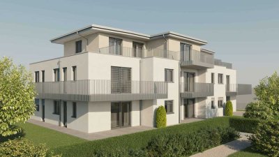 Erstbezugs-2-Zimmer-EG-Wohnung mit Süd-Terrasse und Garten in Freilassing