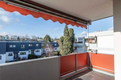 Attraktive 3 Zimmer-Wohnung mit Balkon in ruhiger Lage