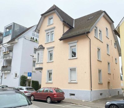 Stadtwohnung für Singles und Paare in FN - 3-Zi-DG-Wohnung