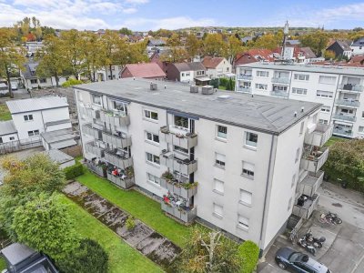 RESERVIERT! Gartennutzung inklusive - gepflegte Erdgeschosswohnung mit Stellplatz und Balkon