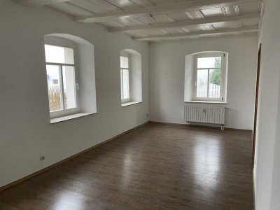 Frisch sanierte Wohnung im Kantorhaus in Triebes mit Terrasse und Einbauküche neu zu vermieten