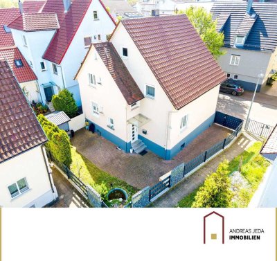 Saniertes, freistehendes Einfamilienhaus mit kleinem Garten in ruhiger Lage, zentral in Neckarsulm