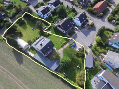 Haus mit 3 Ferienwohnungen + 3 erschlossenen Baugrundstücken an der Ostsee/Schlei Maasholm