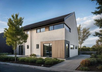 Modernes Doppelhaus mit nachhaltiger Energieeffizienz in begehrter Wohnlage