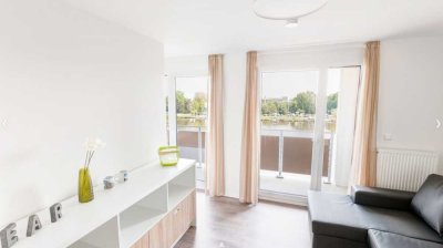 Modernes 35m² Apartment mit Balkon und TG-Stellplatz zur Untermiete ab 01.01.2025 im Main Atrium