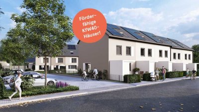 *KfN40* Vom Familienunternehmen für Familien: 145 m² Reihenendhaus Familienglück in Leipzig