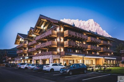 Exklusives Apartment mit atemberaubendem Blick auf die Zugspitze