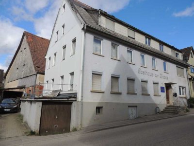 Einst Gasthaus - jetzt Haus mit viel Zimmer und großer Scheune