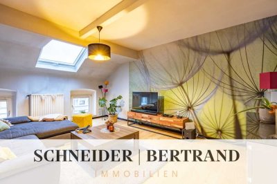 Charmante 2 Zimmer Dachgeschosswohnung im Frankenberger Viertel