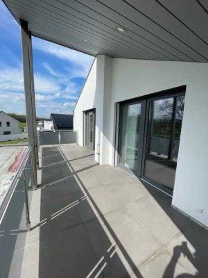 Außergew., exkl. 3-Zi. Whg. ca.90m², Dachterrasse, EBK, Glasfaser, Wärmepumpe