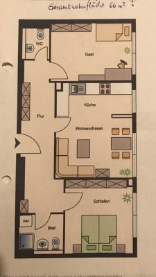 3-Zimmer-Erdgeschosswohnung mit gehobener Innenausstattung in Heidelberg