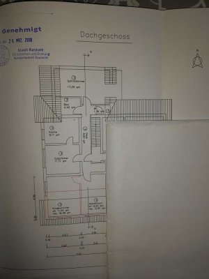 Ansprechende und gepflegte 5-Zimmer-Wohnung mit Balkon in Rastatt